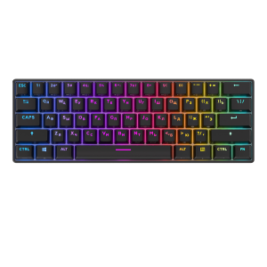 Клавиатура Royal Kludge RK61 Brown switch Black