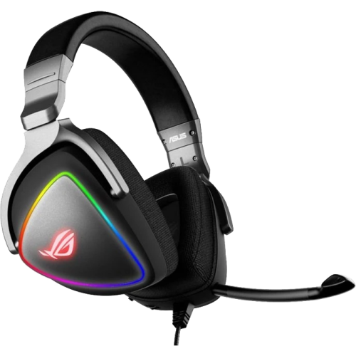 Наушники ASUS ROG Delta Core (серебристый/черный)