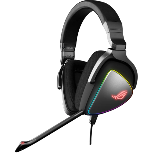 Наушники ASUS ROG Delta Core (серебристый/черный)